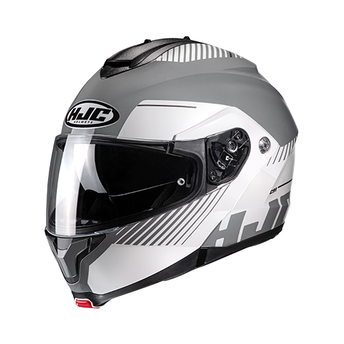 HJC Casco HJC C91 Prod Gris Mate Blanco M, variante Prod / Talla M disponible en Guatemala