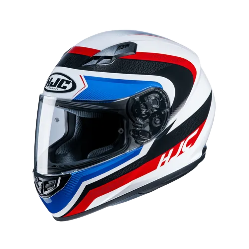 HJC Casco HJC CS15 Rako Blanco Azul Rojo S, variante Rako / Talla S disponible en Guatemala