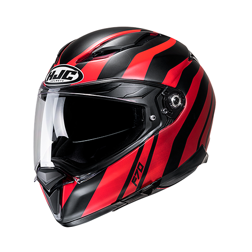 HJC Casco HJC F70 Galla Negro Rojo L, variante Galla / Talla L disponible en Guatemala