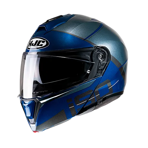 HJC Casco HJC i90 May Gris Azul M, variante May / Talla M disponible en Guatemala