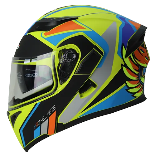 HRO Casco HRO 3400 Magic Amarillo Azul S, variante Magic / Talla S disponible en Guatemala