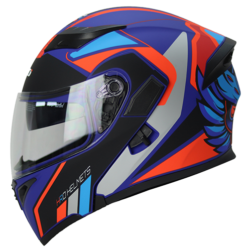 HRO Casco HRO 3400 Magic Azul Naranja S, variante Magic / Talla S disponible en Guatemala