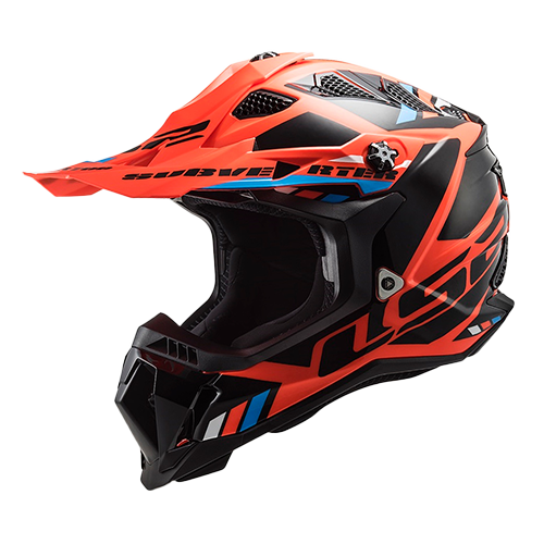 LS2 Casco LS2 Stomp Fluo Negro XL, variante Stomp Fluo / Talla XL disponible en Guatemala