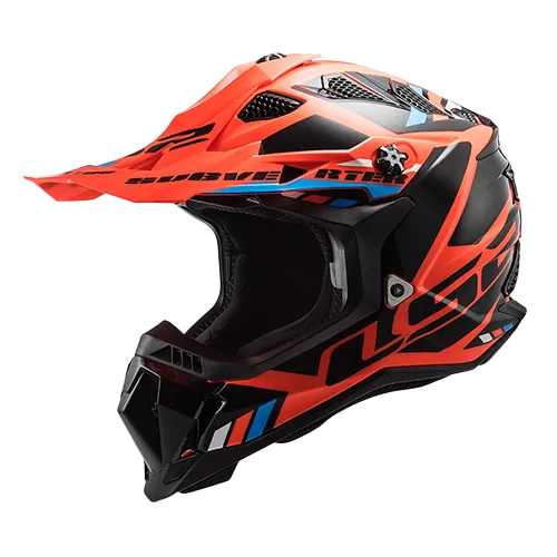 LS2 Casco LS2 Stomp Fluo Negro XL, variante Stomp Fluo / Talla XL disponible en Guatemala