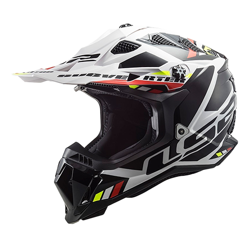 LS2 Casco LS2 Stomp Negro Blanco M, variante Stomp / Talla M disponible en Guatemala